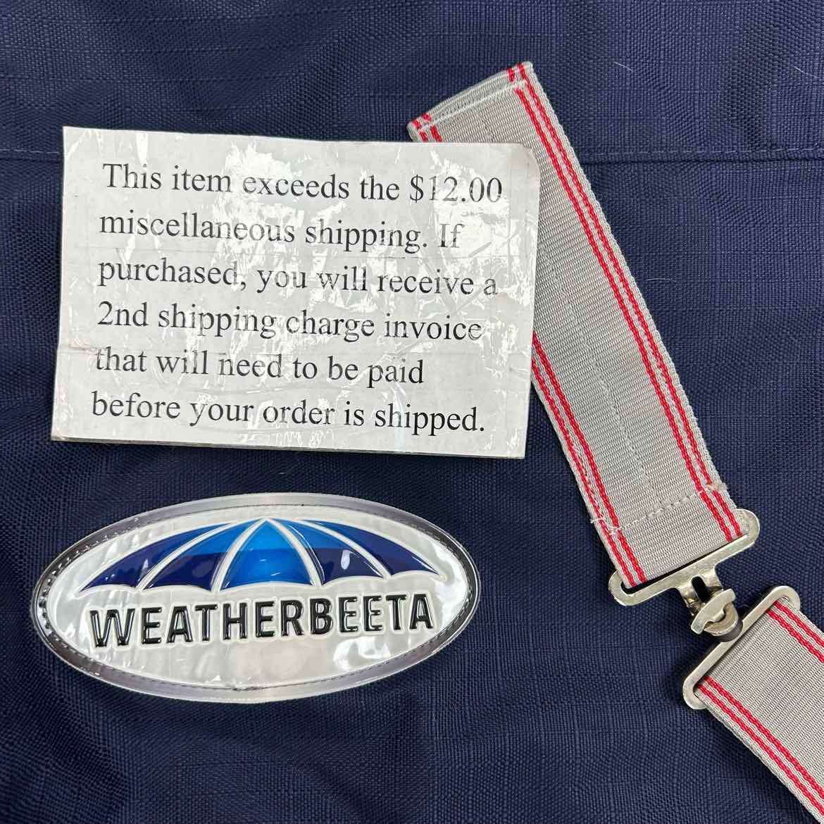 Weatherbeeta 1200D ComFiTec Standard Neck Heavy Weight Turnout Blanket 69"