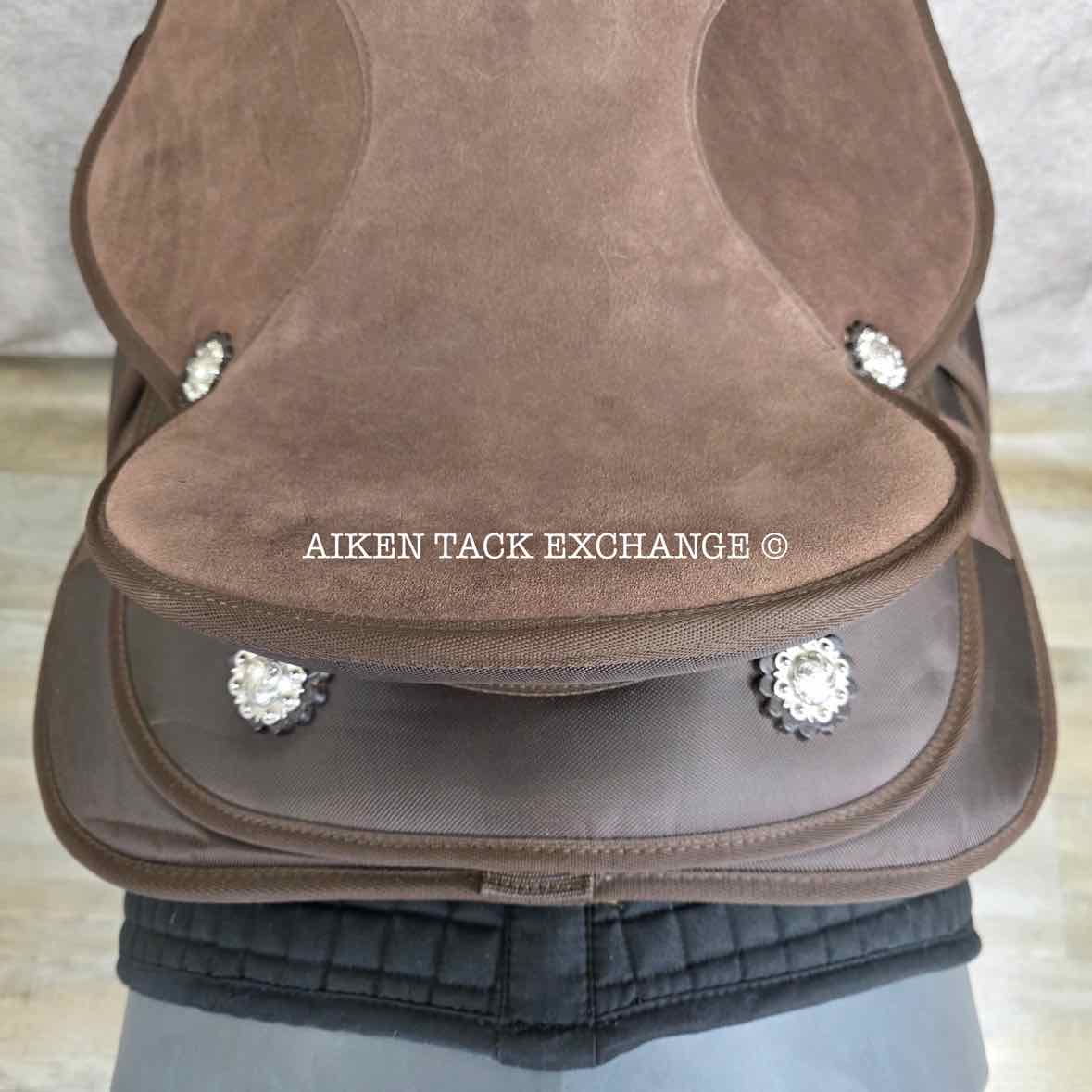 Tough 1 King Series 9215 Synthetic Western Saddle, 15" Seat, Wide Tree - Full QH Bars
