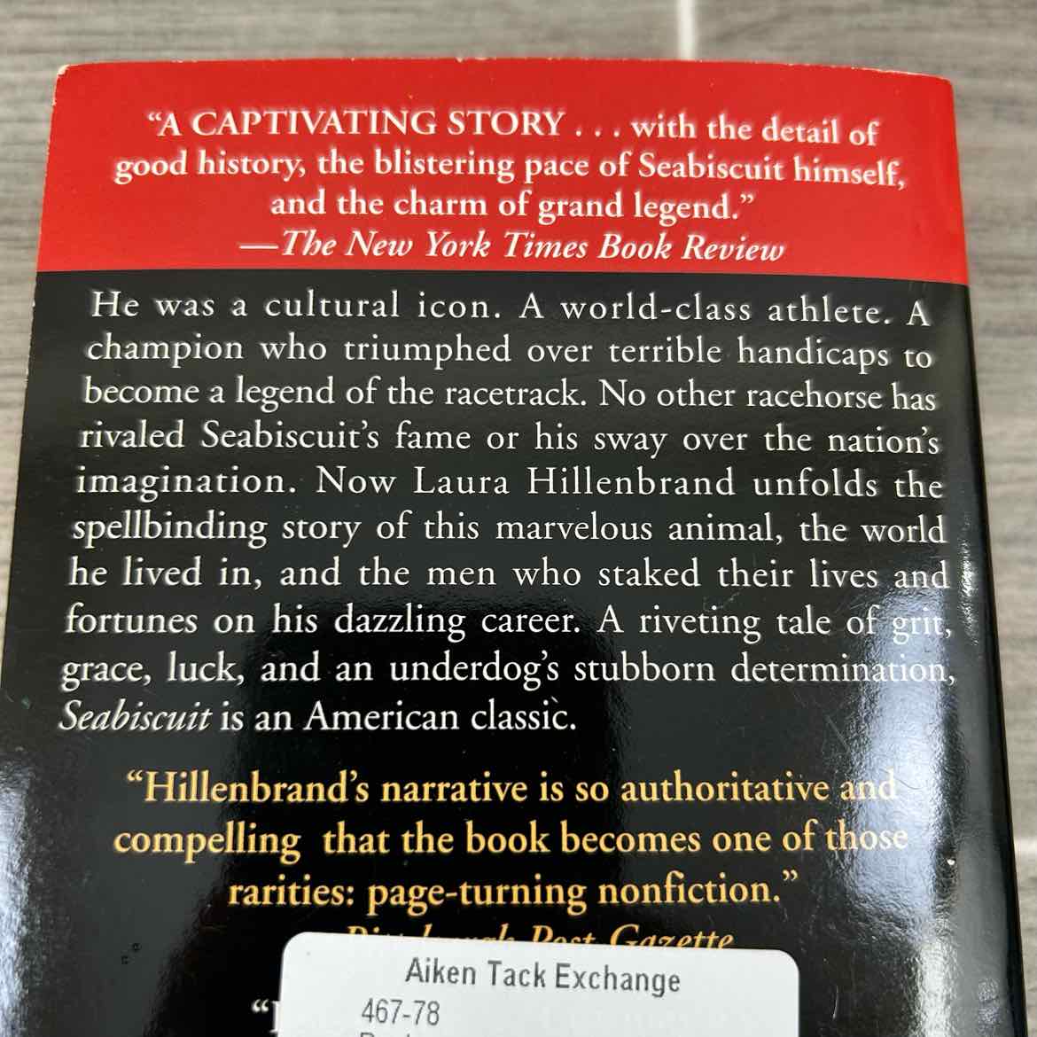 Seabiscuit by Laura Hillenbrand