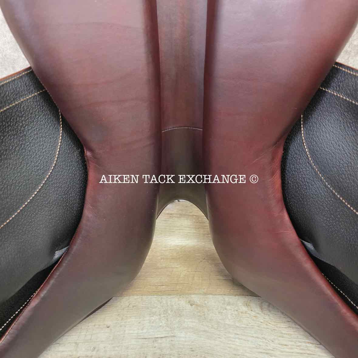 2022 Arion Monoflap Dressage Saddle, 18" Seat, 2A Flap, MW/W Tree, Foam Panels, Full Buffalo Leather
