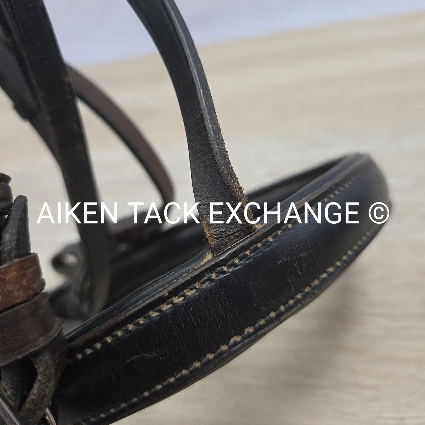 Hintermayer Weymouth Double Bridle, No Reins, Black, Size Full