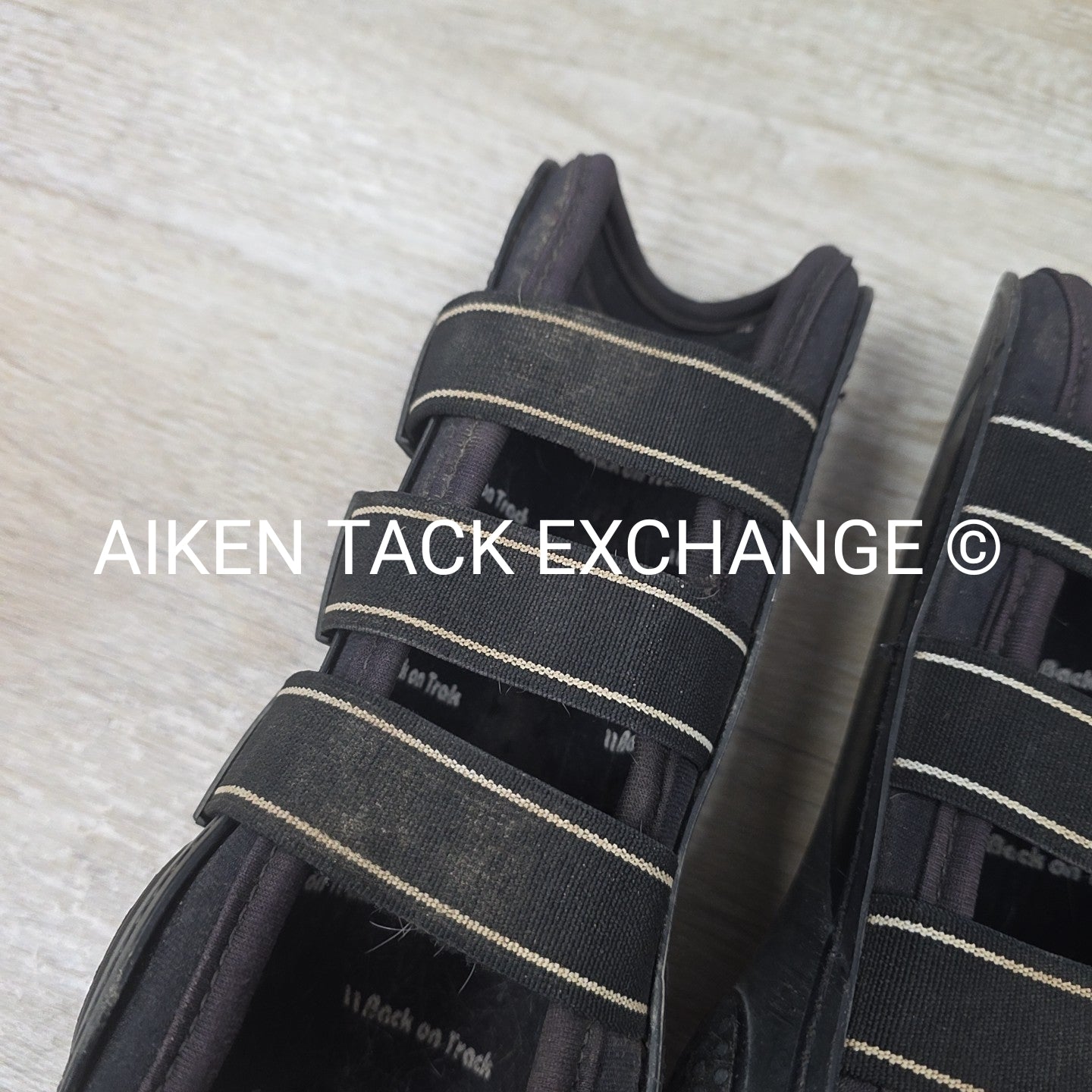 BARGAIN BUNDLE: Back On Track & Lami-Cell Open Front Boots, Size Full