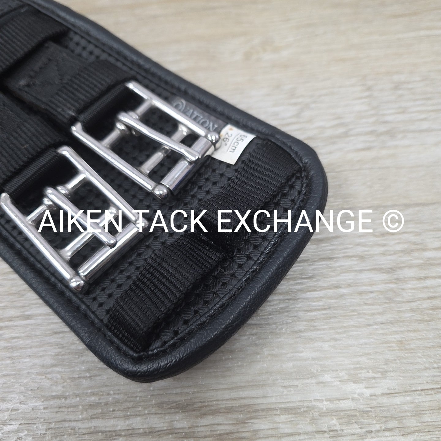 Ovation Airform Dressage Chafeless Girth, Black, 26"