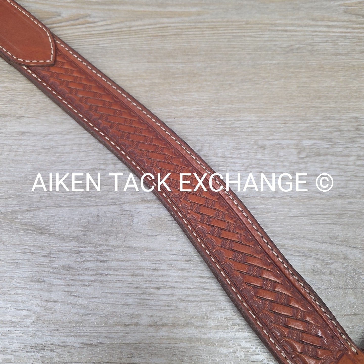 Circle Y Western Breastplate, Brown