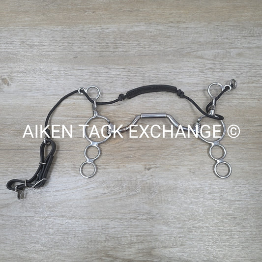 Myler Combination Bit with Medium Wide Ported Barrel, 5.75"