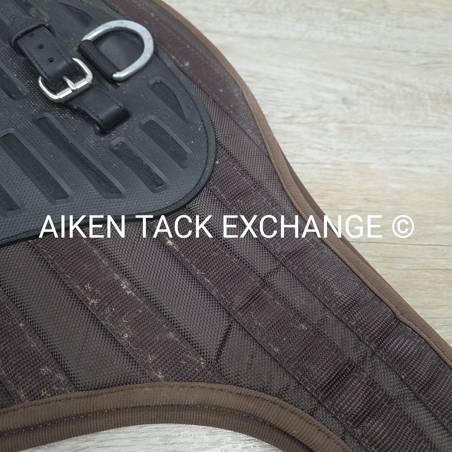 Majyk Equipe 'Tucksafe' Belly Guard Stud Guard Girth, Brown, 56"