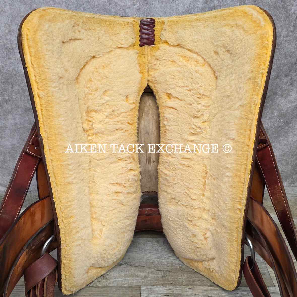 Billy Cook Saddlery 4693 Western Saddle, 16" Seat, Regular Tree - Semi QH Bars
