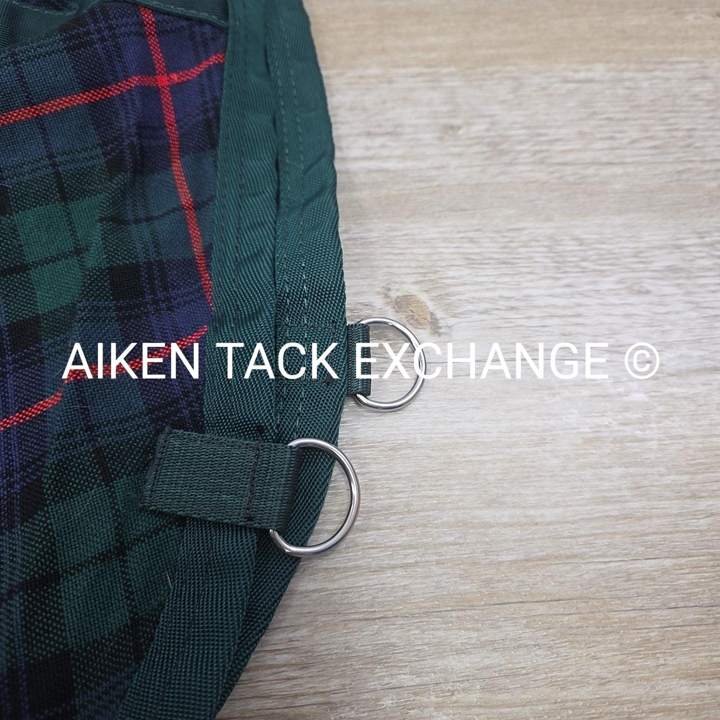 5/A Baker Original Tartan Plaid Stable Sheet, Size 72"