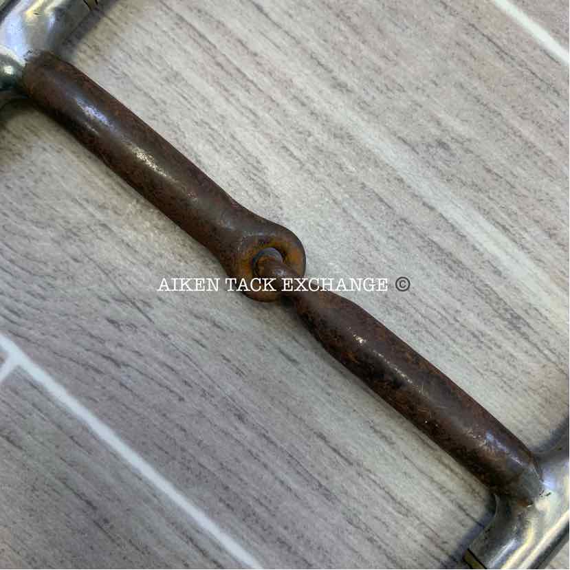 Reinsman 563 Single Joint Sweet Iron Shanked Bit 5"