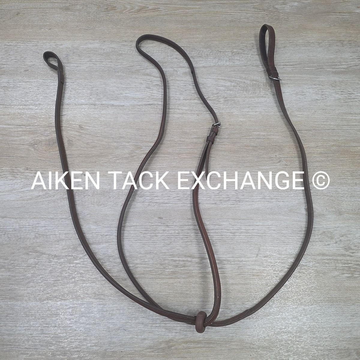 Bridleway Plain Raised Standing Martingale, Brown, Size Full