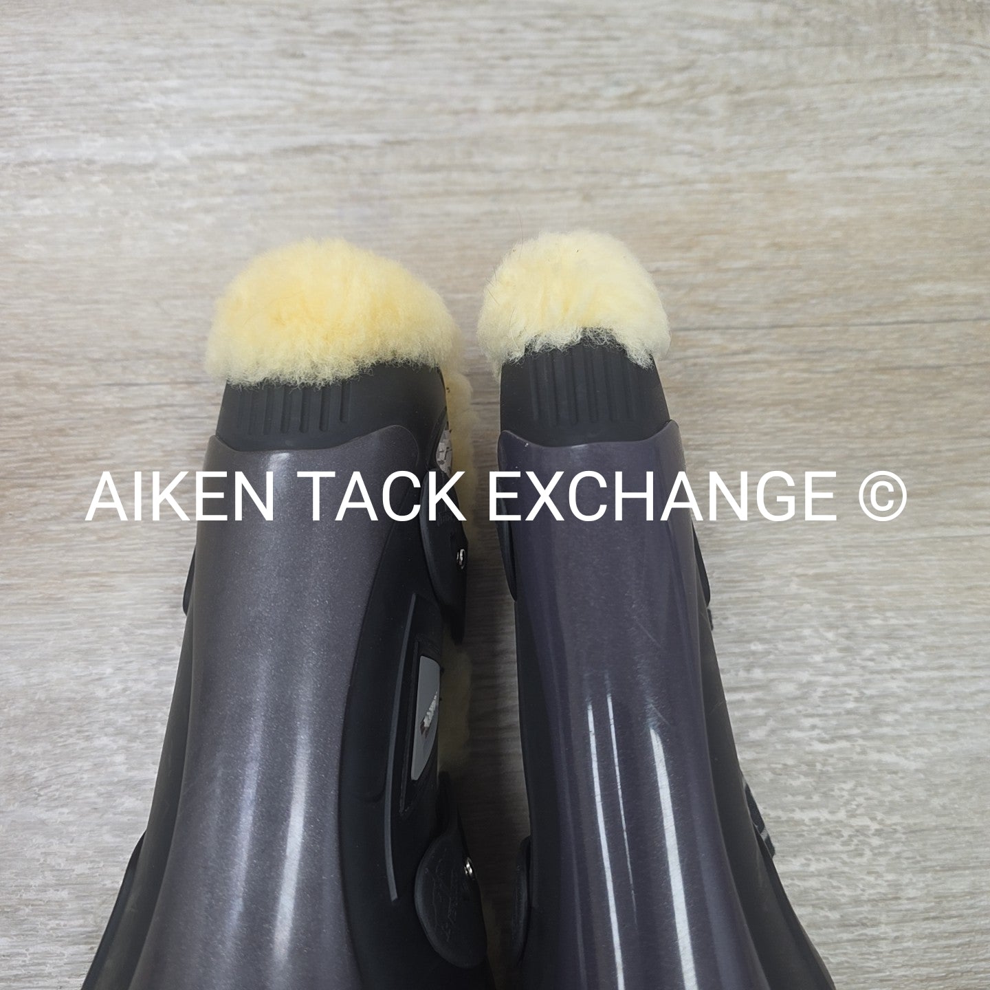 Veredus Nero Line Grand Prix Baloubet Sheepskin Tendon Boots, Size Large