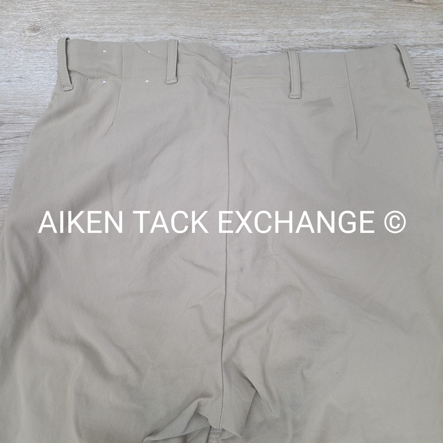 BARGAIN BUNDLE: 3 Pairs Tailored Sportsman Side Zip Knee Patch Breeches, Size 32