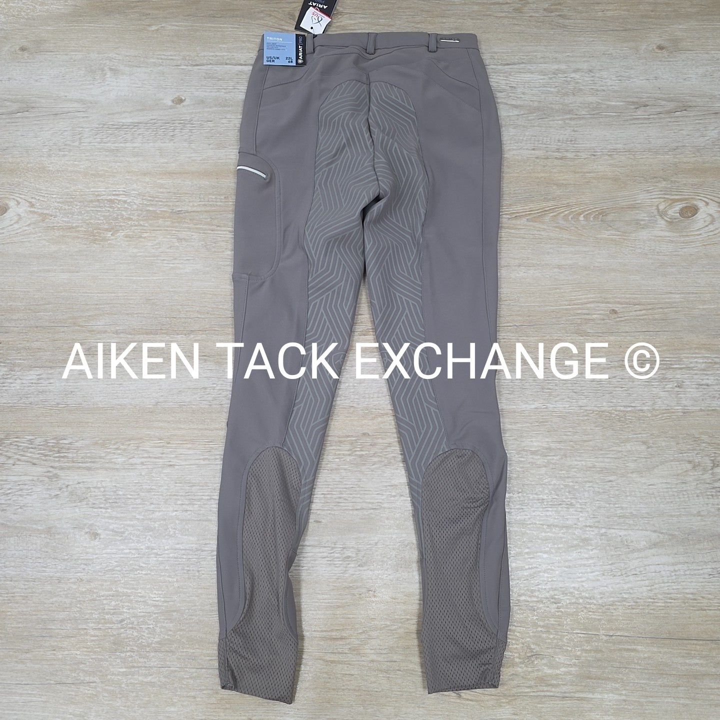 Ariat Triton Silicone Grip Full Seat Breeches, Size 22 L