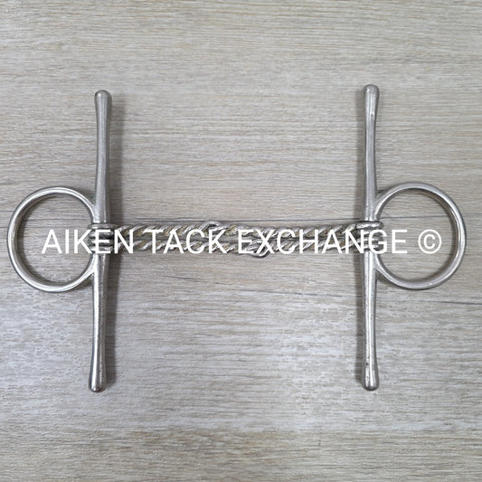 Never Rust Full Cheek Double Twisted Wire Bit 5"