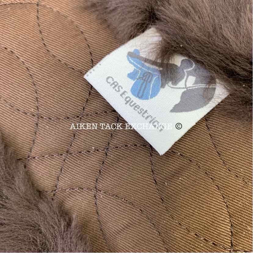 CAS Equestrian Sheepskin Cinch 26"