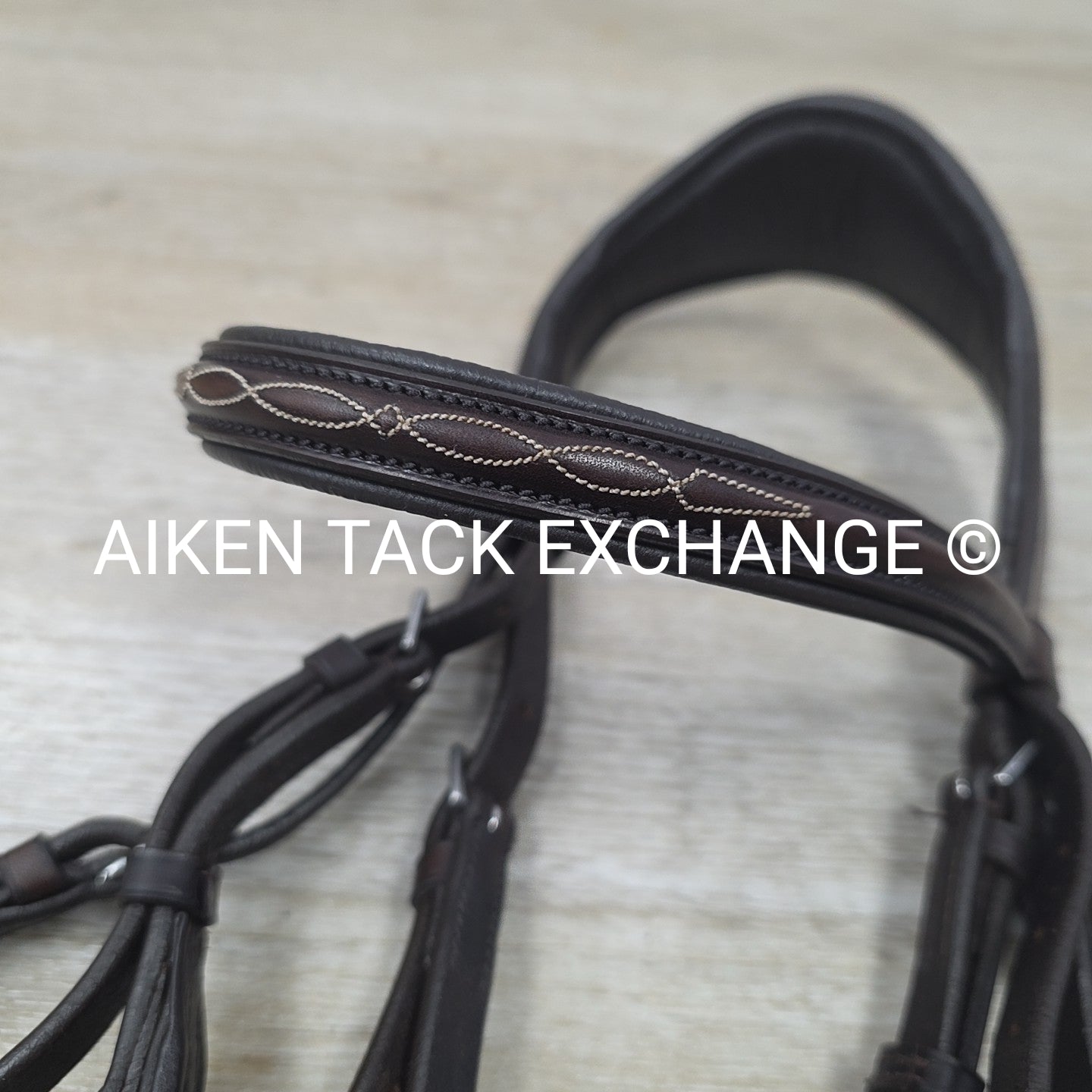 Collegiate ComFiTec Bridle with Reins, Brown, Size Cob