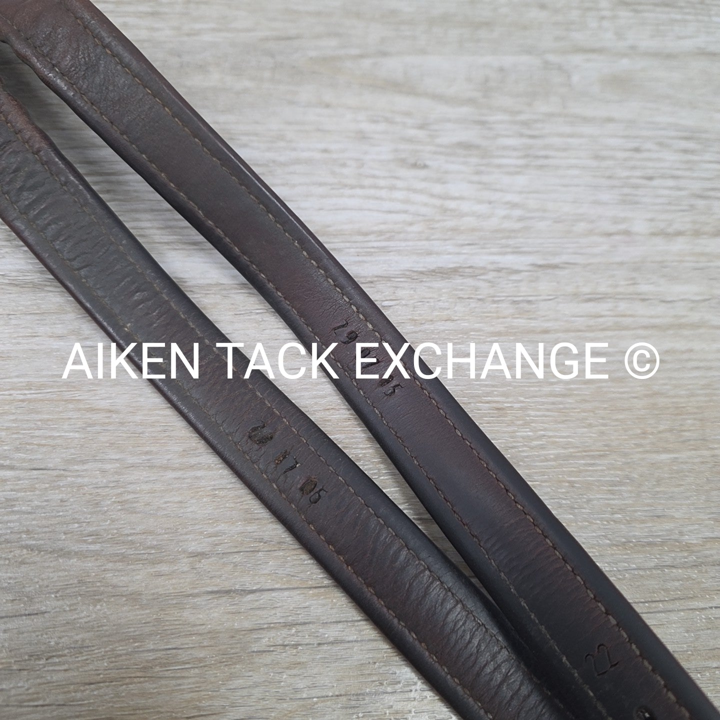 Prestige Stirrup Leathers, Brown, 54"