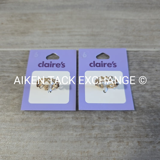 Claire's Rings (2) - Size 6