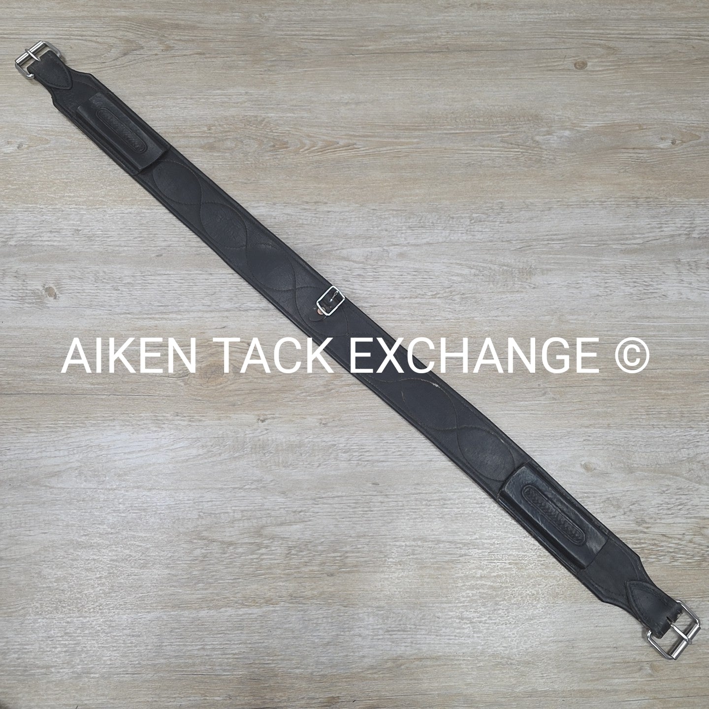 Back Cinch for Western Saddle, Black