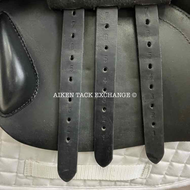 2018 Barclay & Co. by Ideal Pro-Shock Close Contact Jump Saddle, 19" Seat, Wide Tree, Wool Flocked Panels