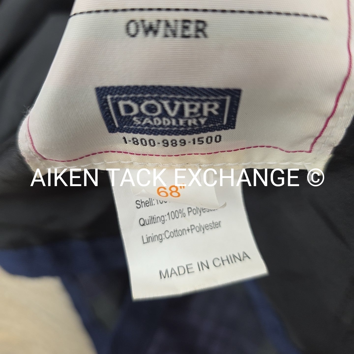 Dover Saddlery Riders International Medium Weight Turnout Blanket, 68"