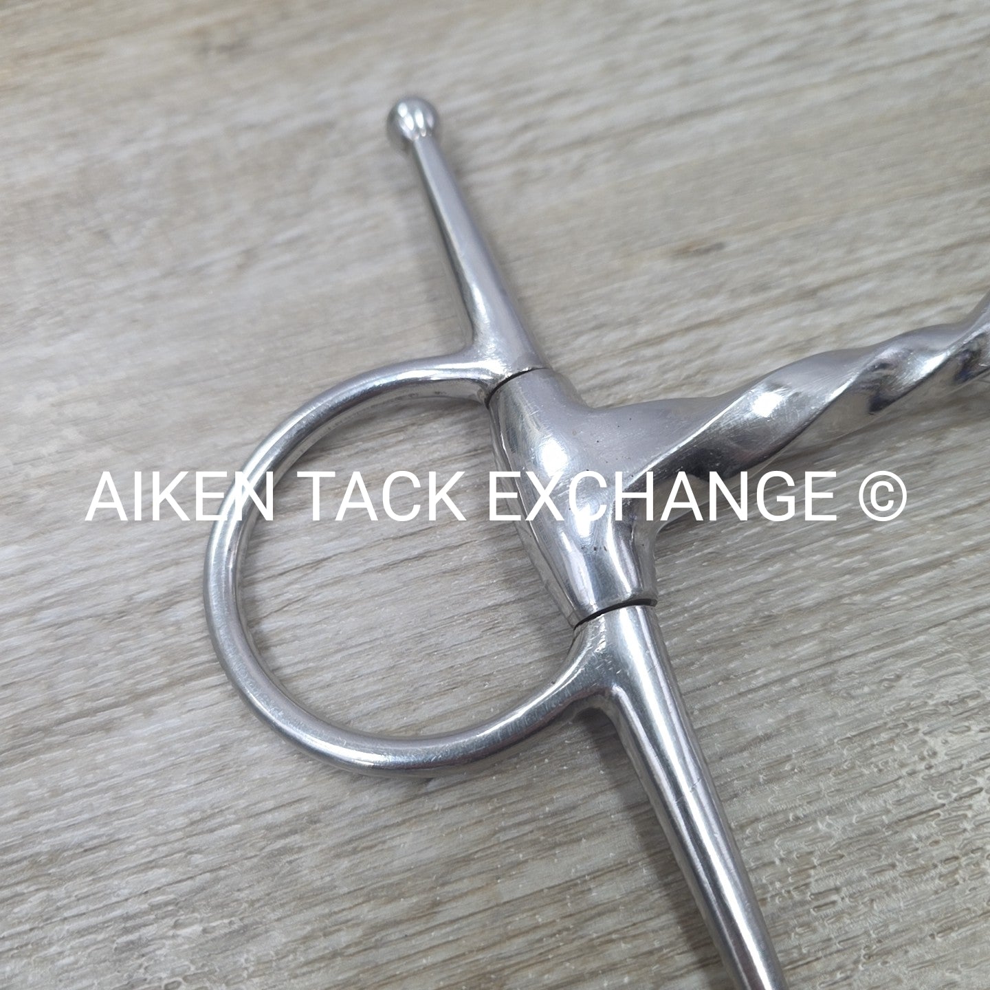 Single Joint Slow Twist Full Cheek Bit 6"