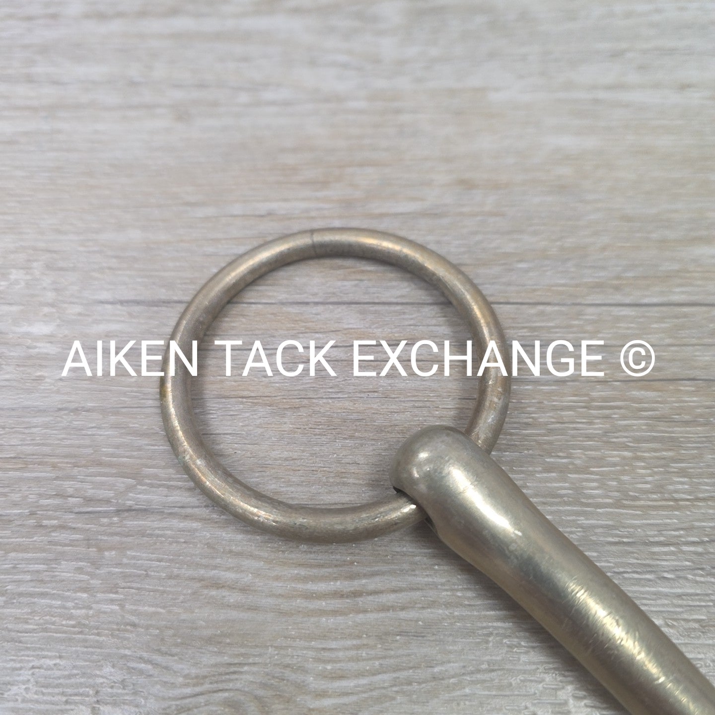 Herm Sprenger KK Balkenhol Shaped Loose Ring Bradoon Bit 6"