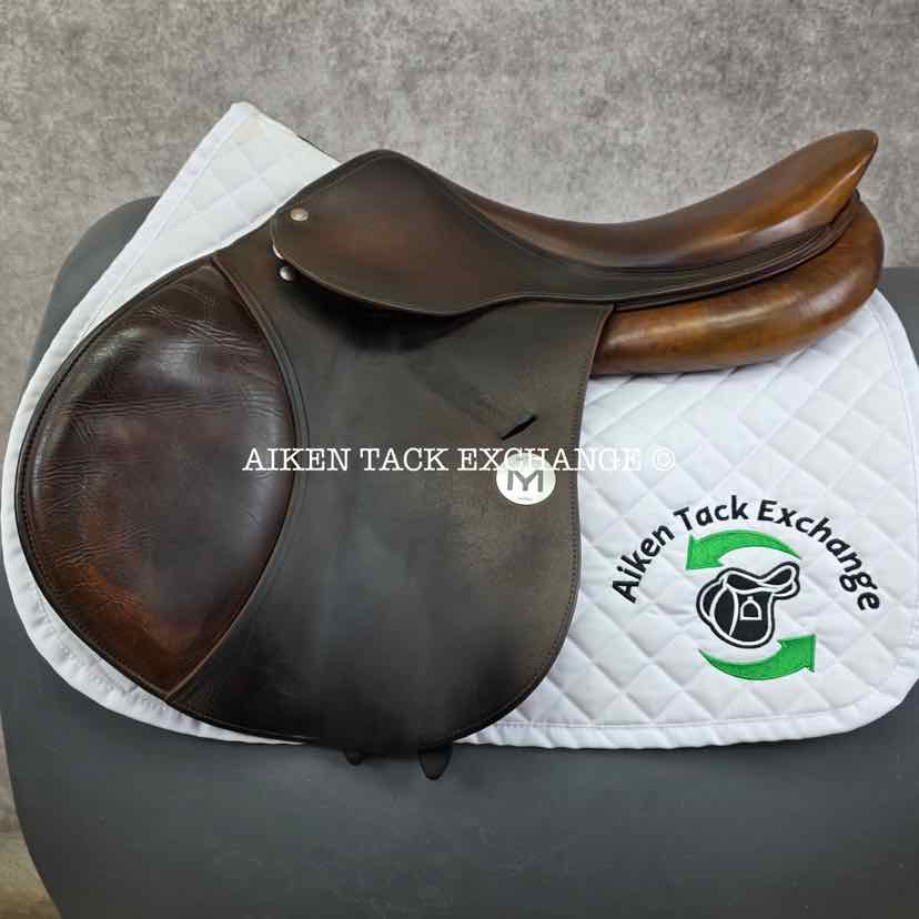 **SOLD** 2013 Meyer Act 1 Close Contact Jump Saddle, 18" Seat, Medium Tree, Foam Panels