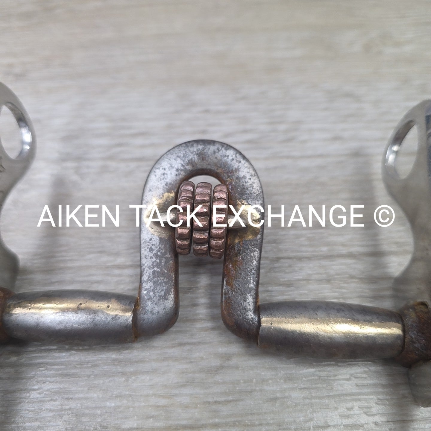 Les Vogt Ported Copper Roller Western Bit  4.5"