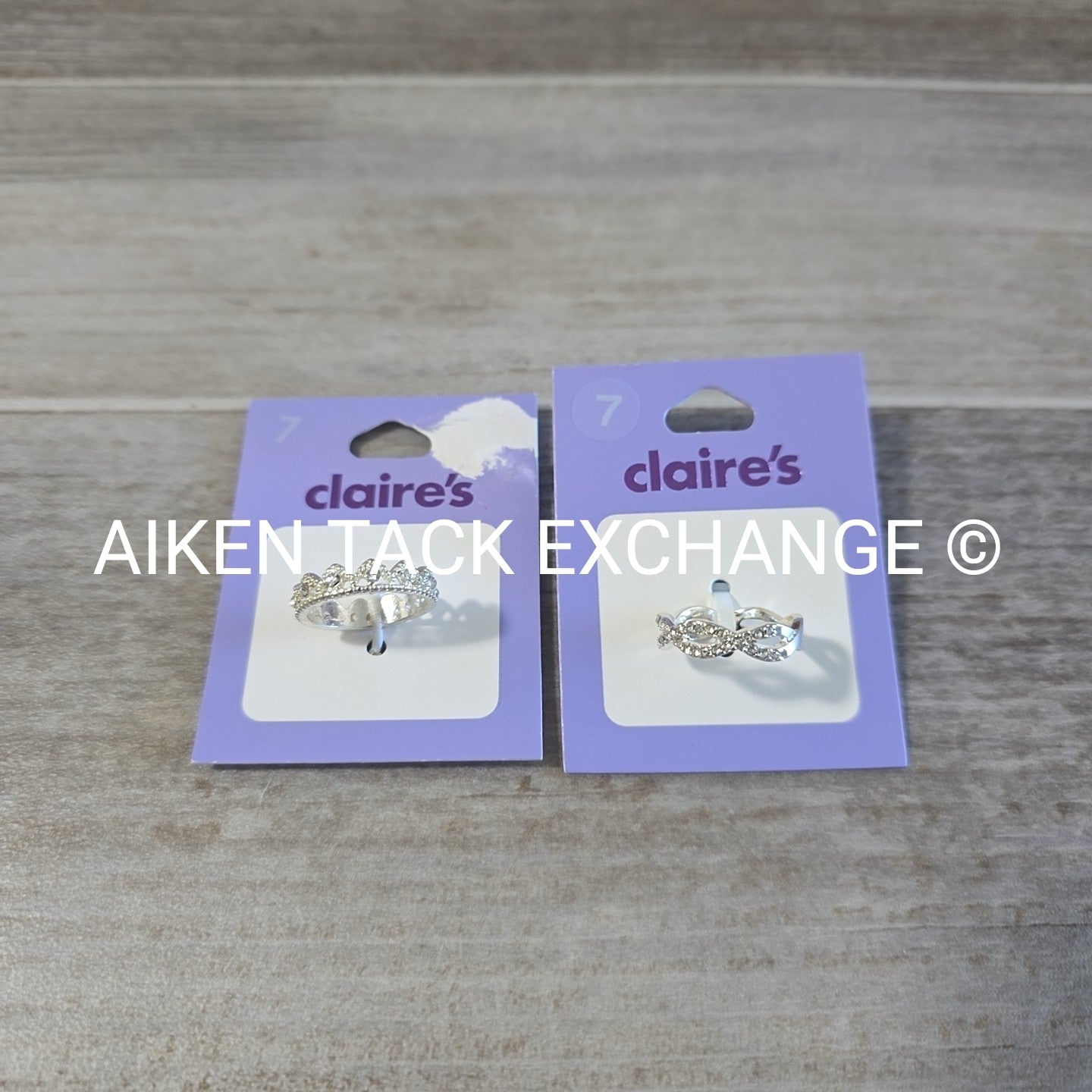 Claire's Rings (2) - Size 7