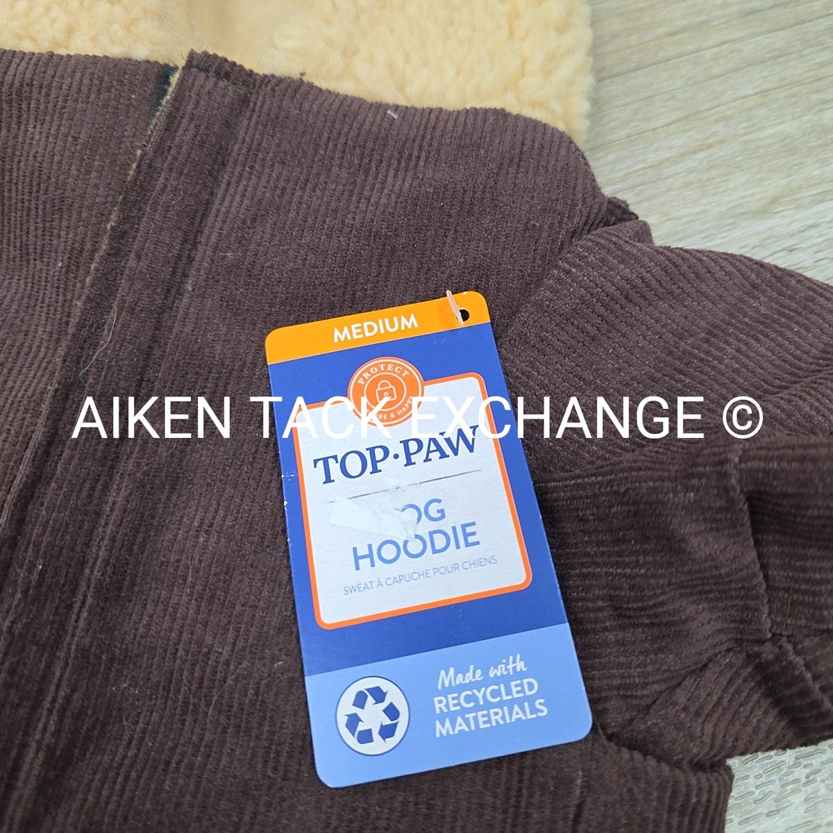 Top Paw Fleece Dog Hoodie, Size Medium