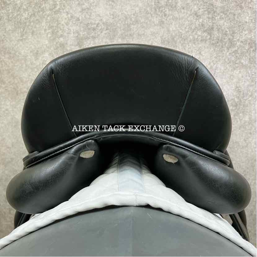 2014 Devoucoux Mendia Monoflap Dressage Saddle, 18" Seat, 3 Flap, Medium Wide Tree, D3D Panels, Full Buffalo Leather
