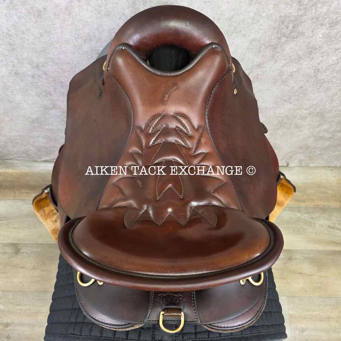 2005 Tucker 159 Endurance Trail Saddle, 16.5" Seat, Medium Tree - Semi QH Bars