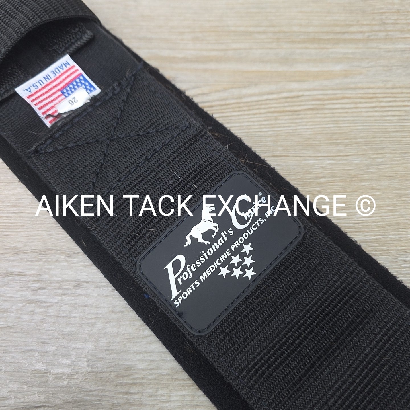 Professional's Choice Neoprene Lined Dressage Girth, Black, 26"