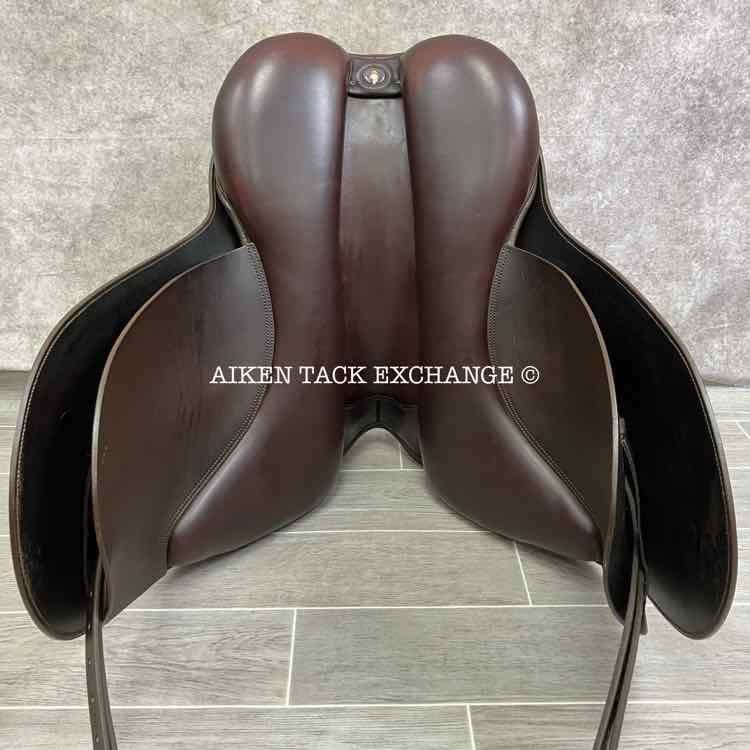 2007 Bates Kimberly Australian Stock Saddle, 17" / 17.5" Seat - Large, Adjustable Tree - Changeable Gullet, CAIR Panels