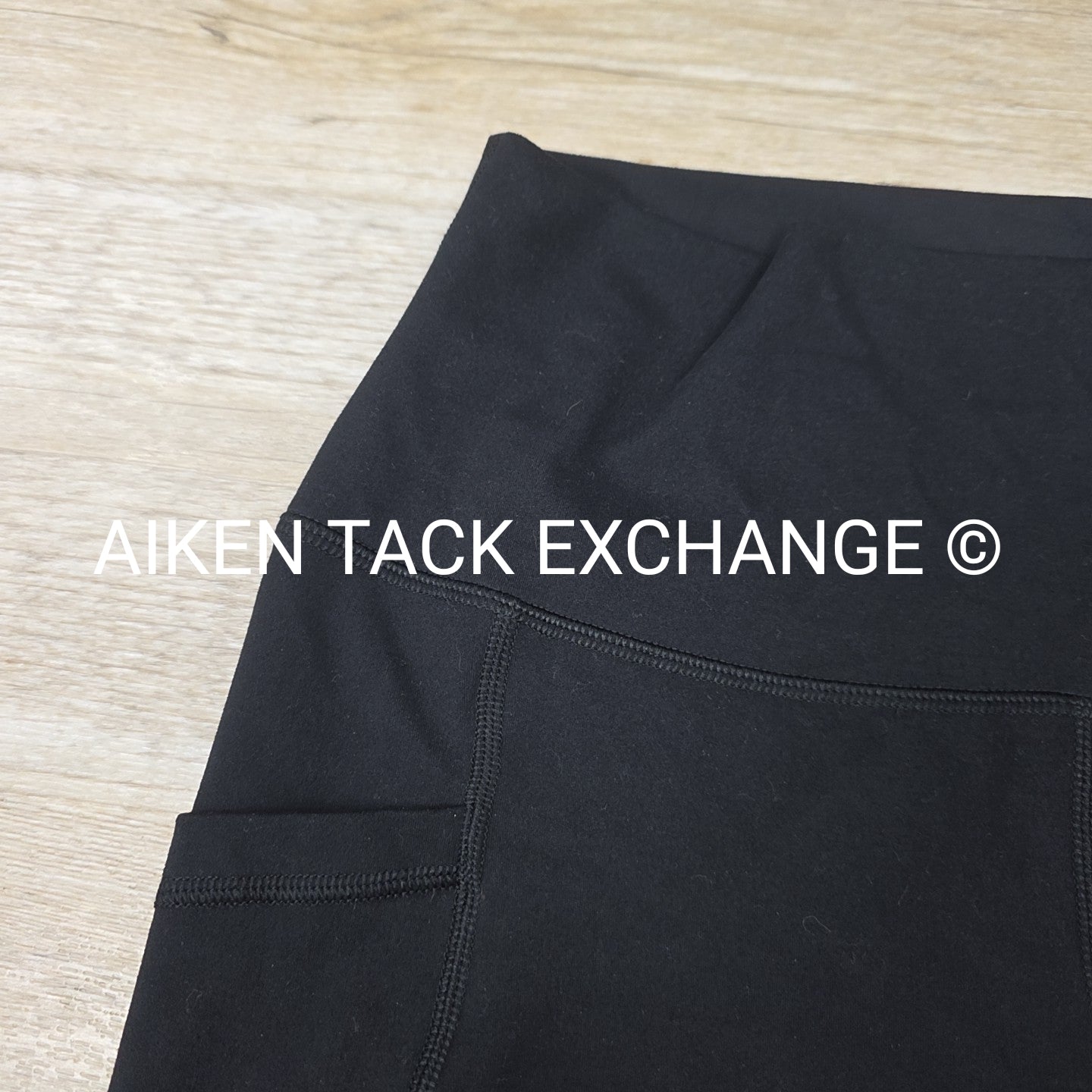 Yogalicious Lux Hi-Rise Tribeca Ankle Tights w/ Pockets, Women's Size L