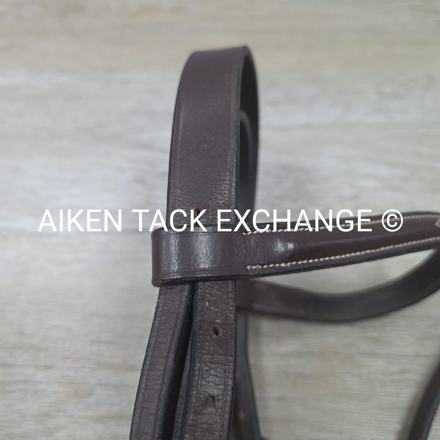 Fancy Stitched Bridle with Matching Laced Reins, Brown, Size Pony