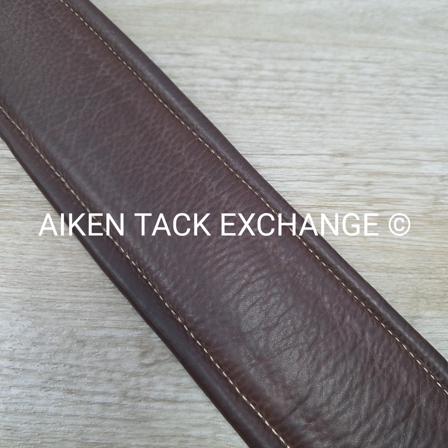 Beval Girth with Single End Elastic, Brown, 52"