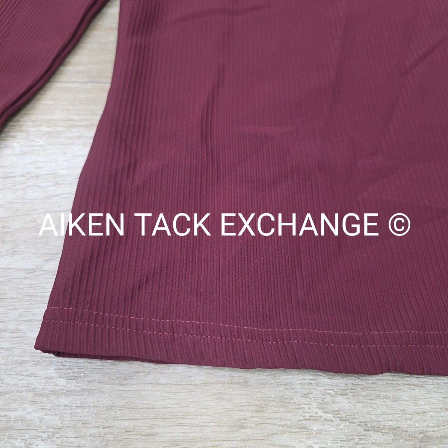 Lauria Garrelli Livigno Ribbed Long Sleeve Top, Size Medium