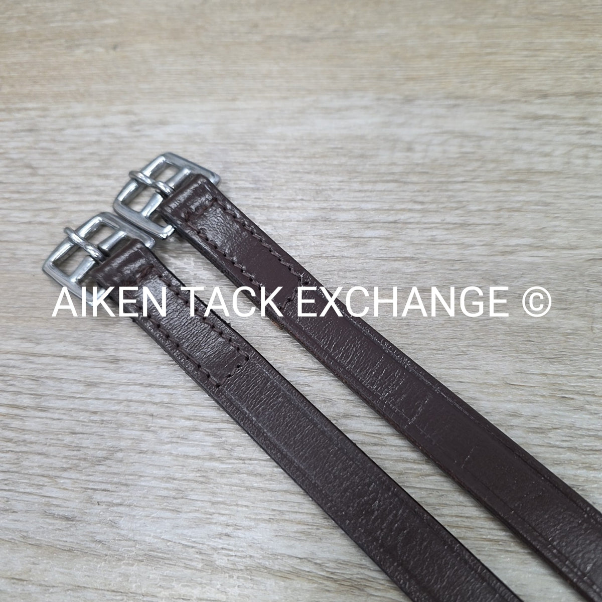 English Stirrup Leathers, Brown, 48"