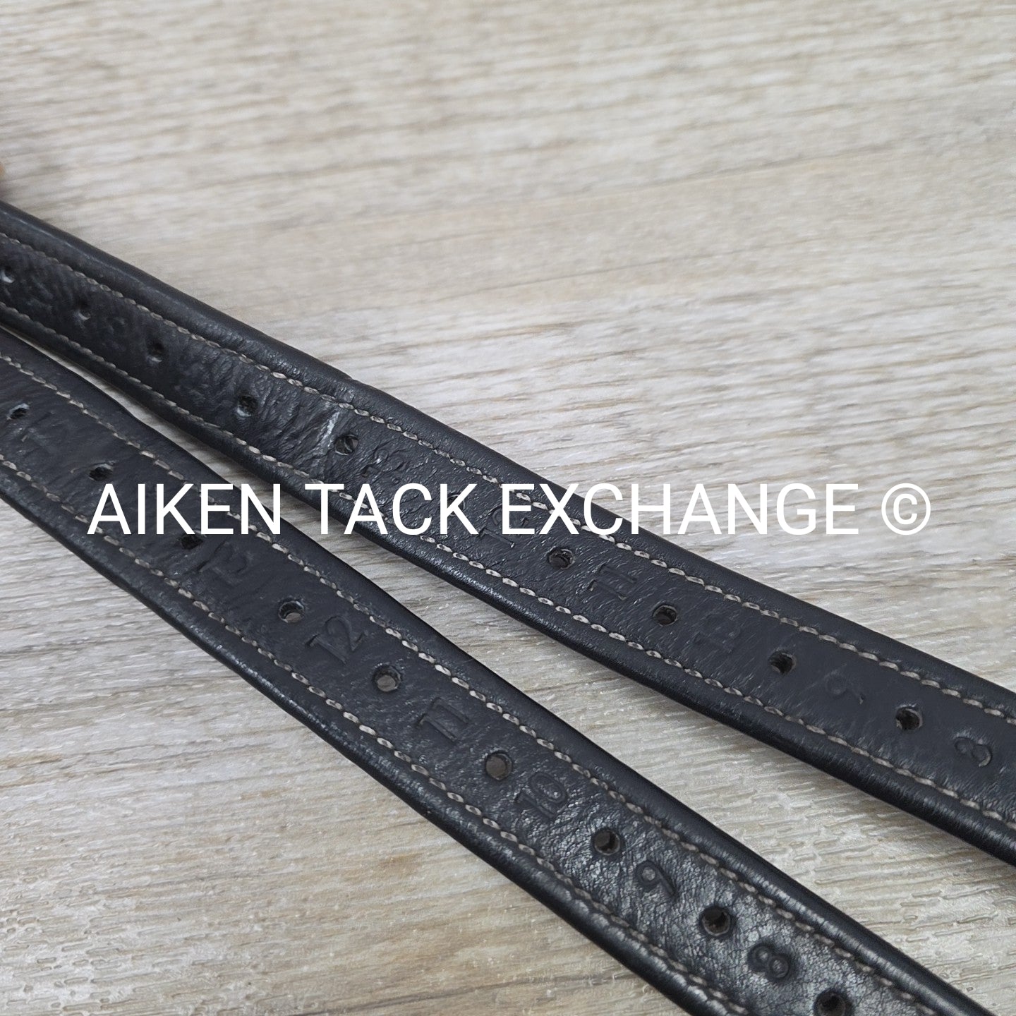 SmartPak Lined Stirrup Leathers, Black, 60"