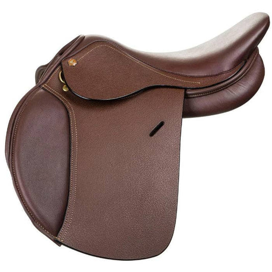 HDR - Henri de Rivel Novice Club Close Contact Saddle: 18" Seat / Wide Tree