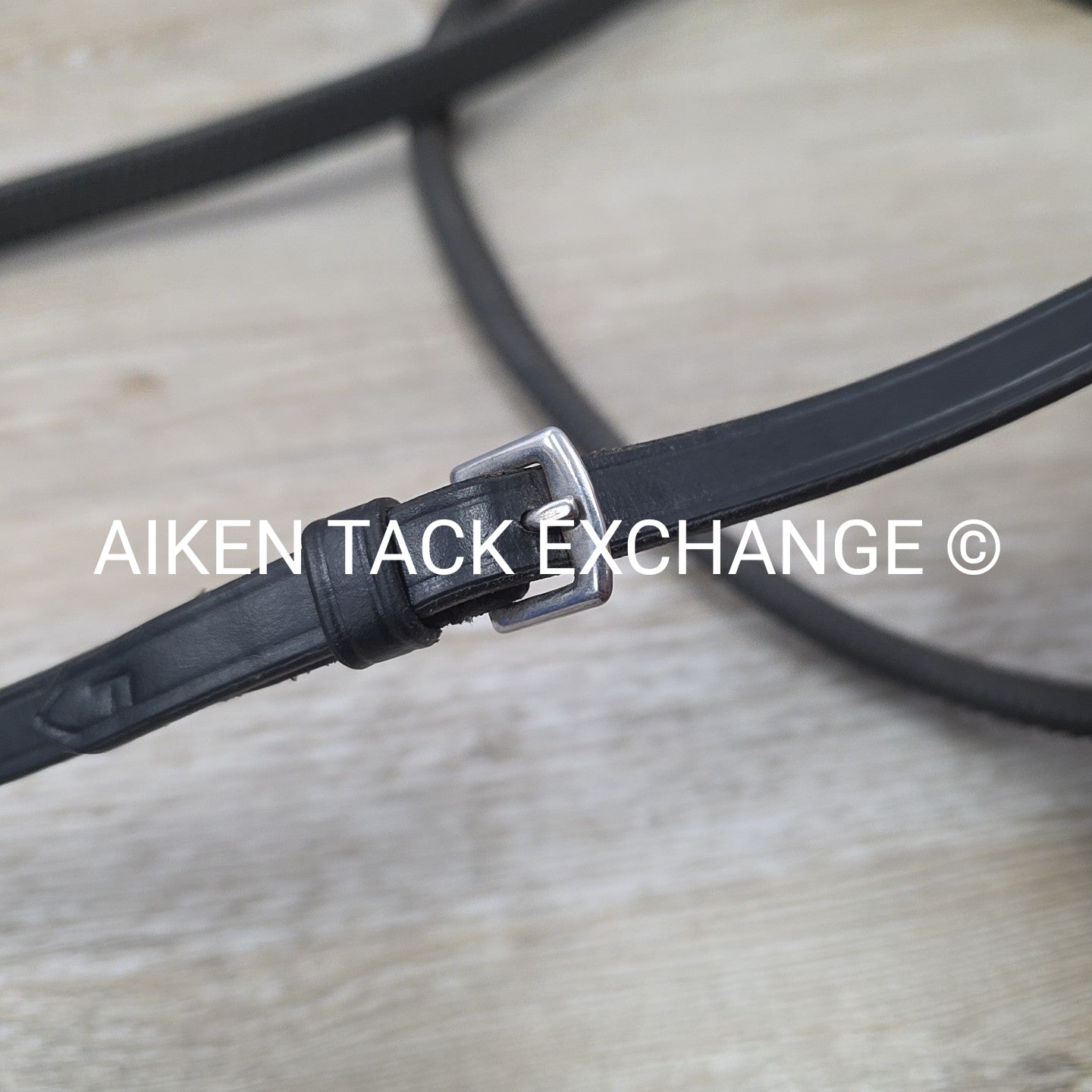 Rubber Grip Reins, Black, 54"