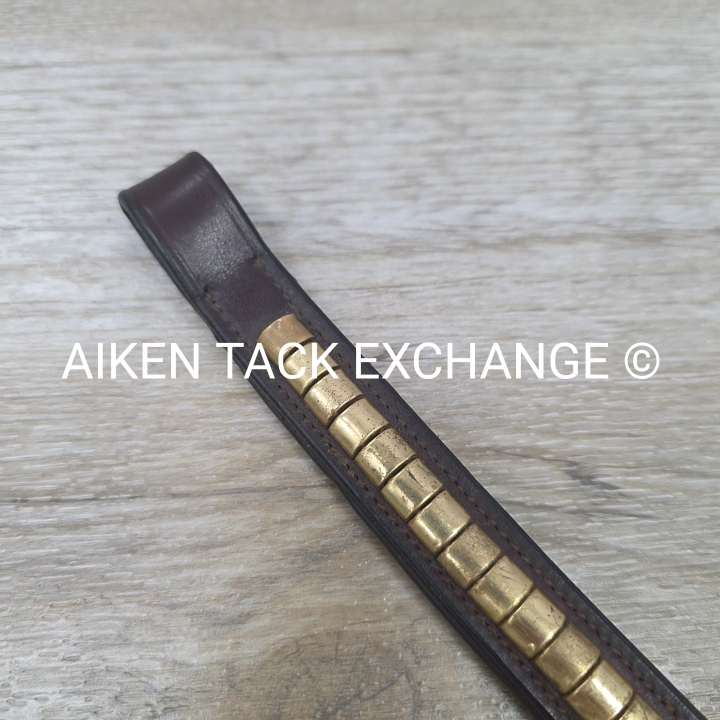 Nunn Finer Clincher Browband, Brown, Size Full