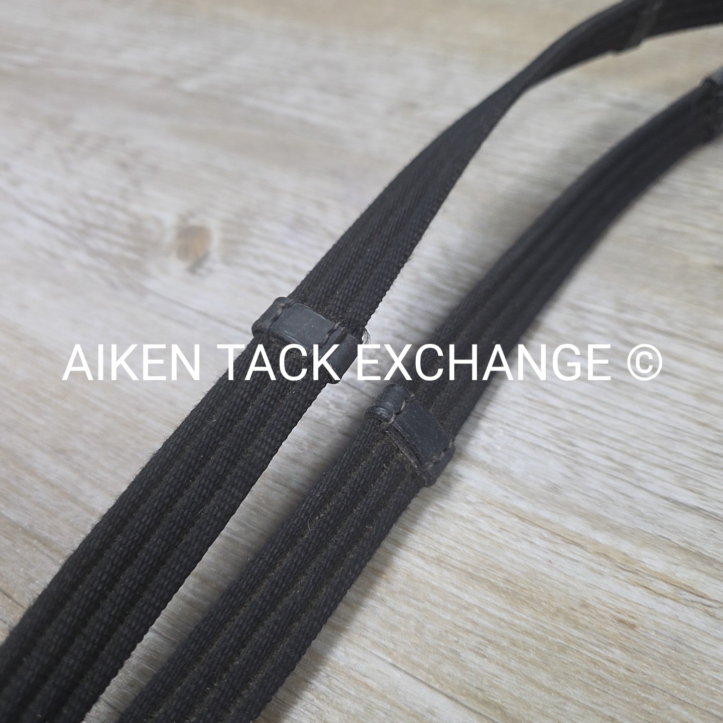 BARGAIN BUNDLE: 3 Pair Cotton Web Reins, Black