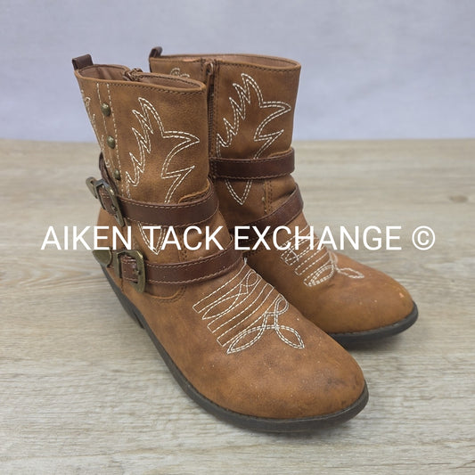 Faded Glory Western Booties, Kid's 3