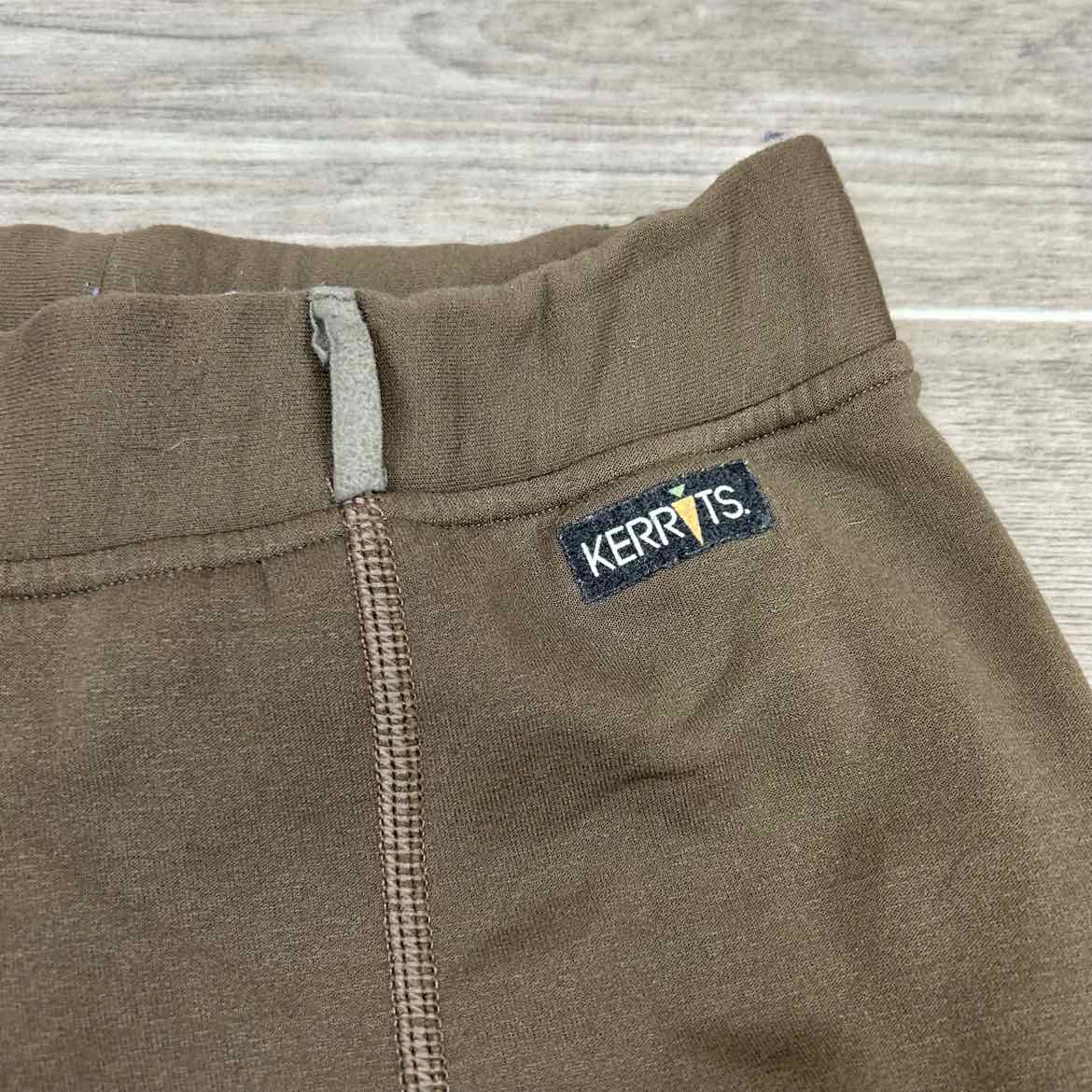 Kerrits Fleece Lined Winter Extended Knee Patch Tights, Size Medium