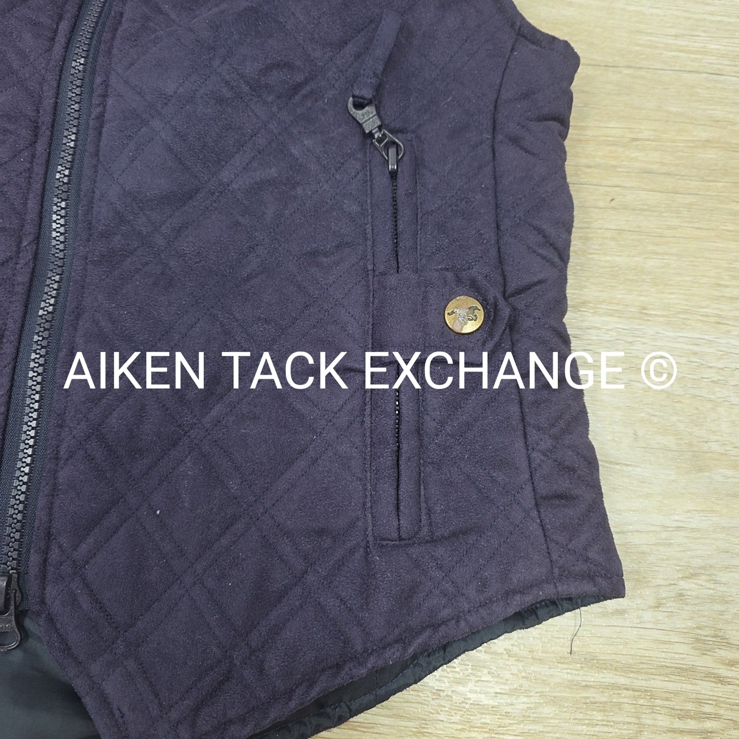 Intec Quilted Suede Vest, Women's Small