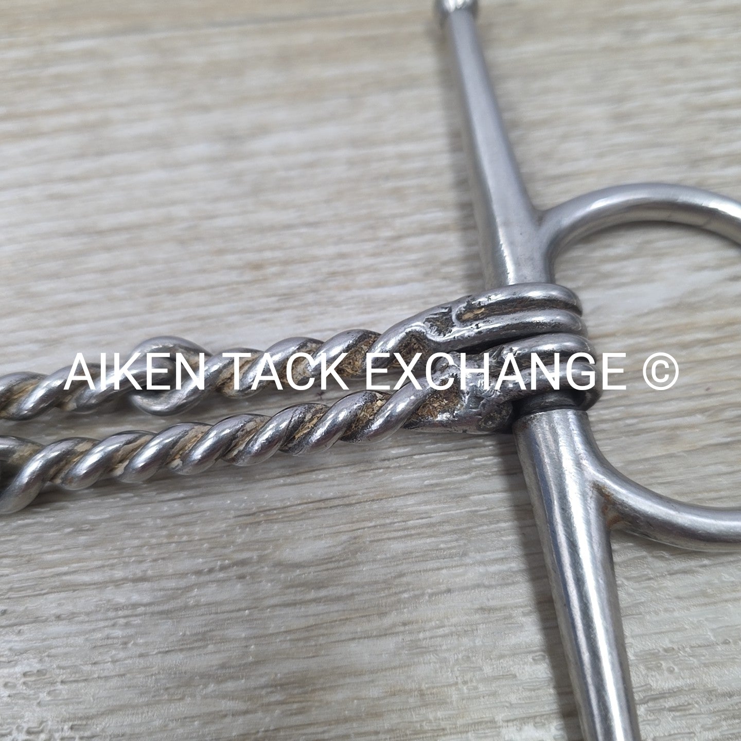Full Cheek Double Twisted Wire Bit 5"