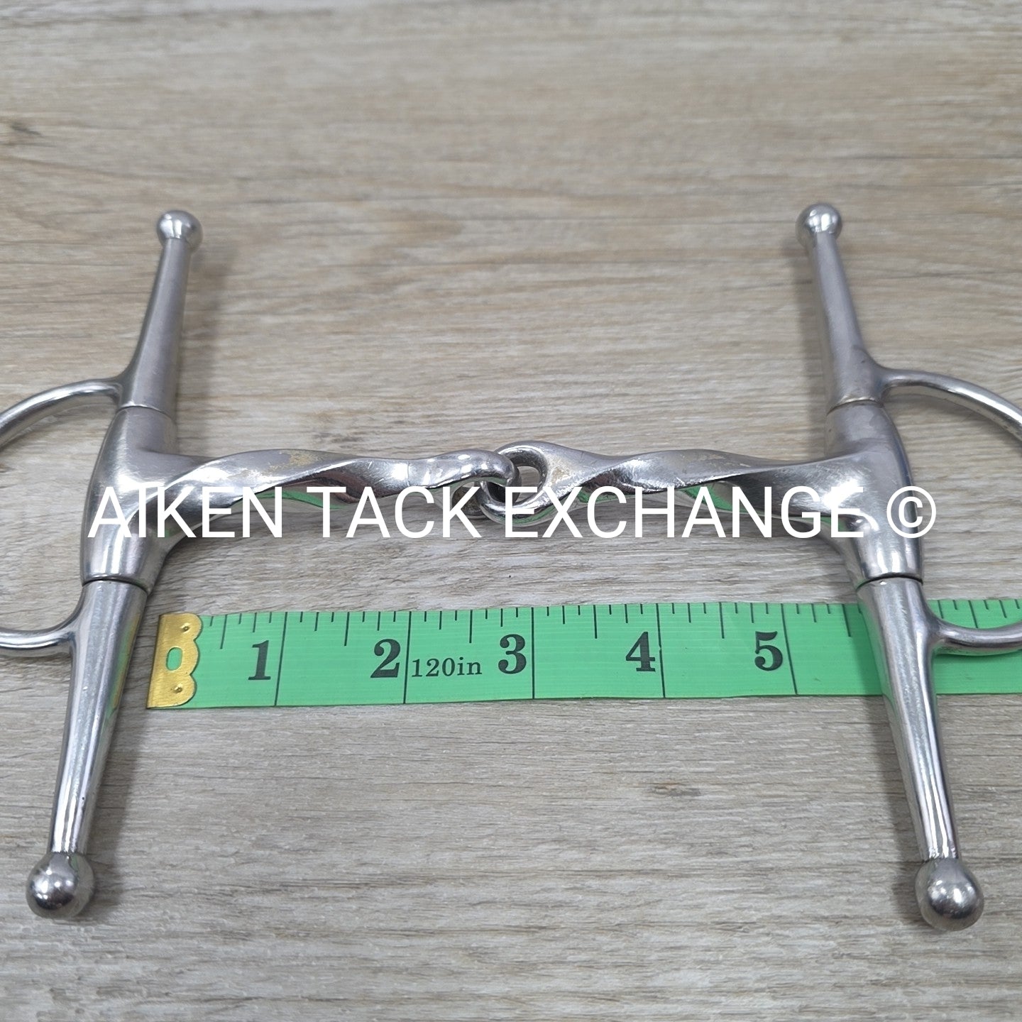 Single Joint Twisted Full Cheek Bit 5.5"